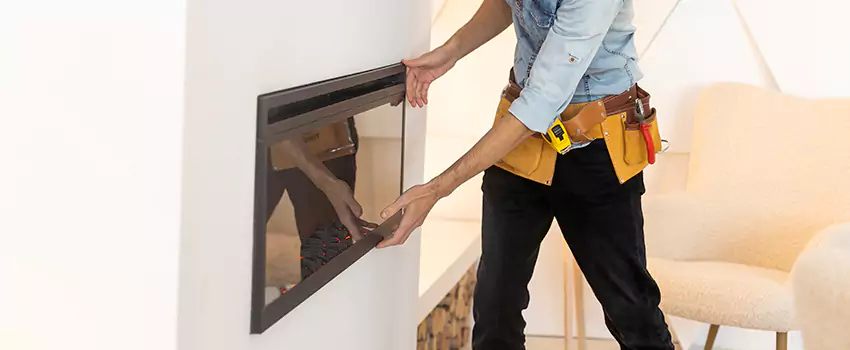 Metal Fireplace Installation in Crofton, Maryland