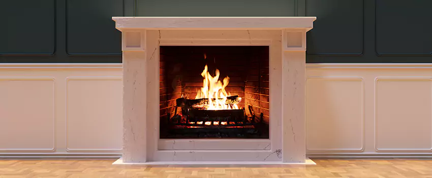 Open Flame Wood-Burning Fireplace Installation Services in Crofton, Maryland