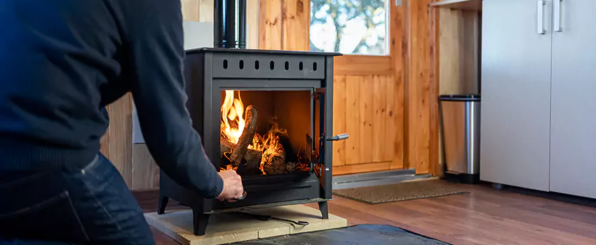 Open Hearth Wood Fireplace Installation in Crofton, MD