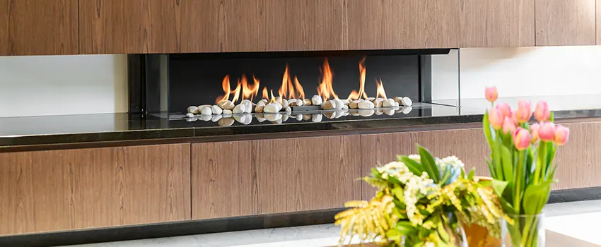 Double-height Fireplace Design Refurbishment in Crofton, Maryland